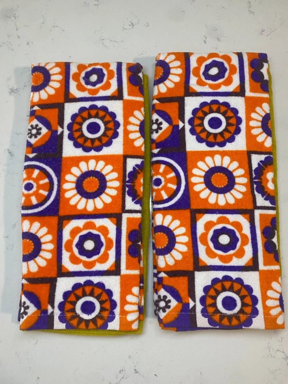 Target Dia de Muertos Cecilia Ruiz Kitchen Towel Set Chartreuse Sugar Skull NWT